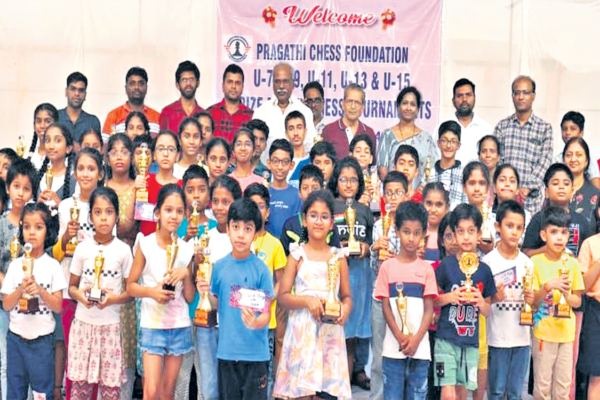 Vedic clinches chess title