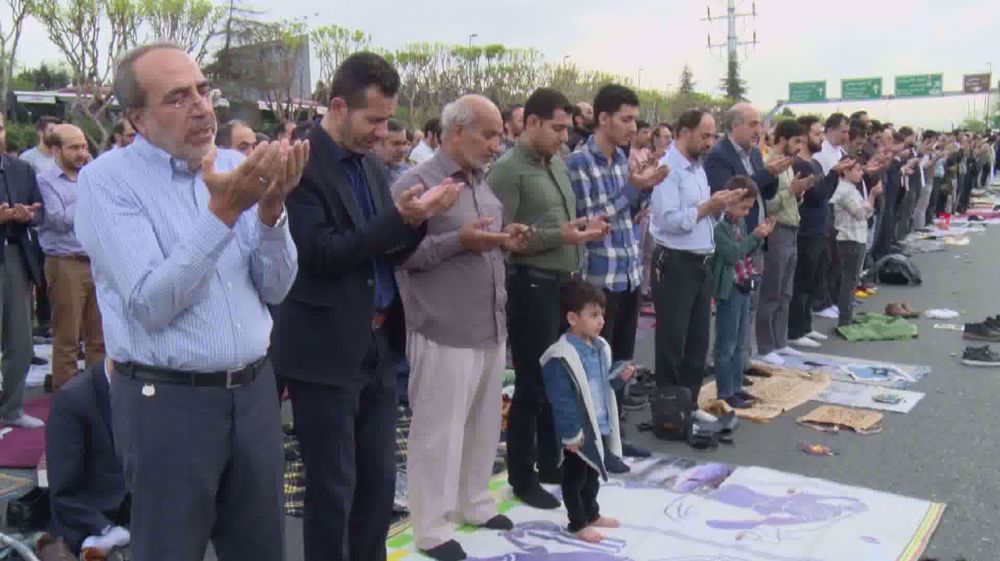 Iranians observe Eid al-Fitr festive event marred by Gaza genocide
