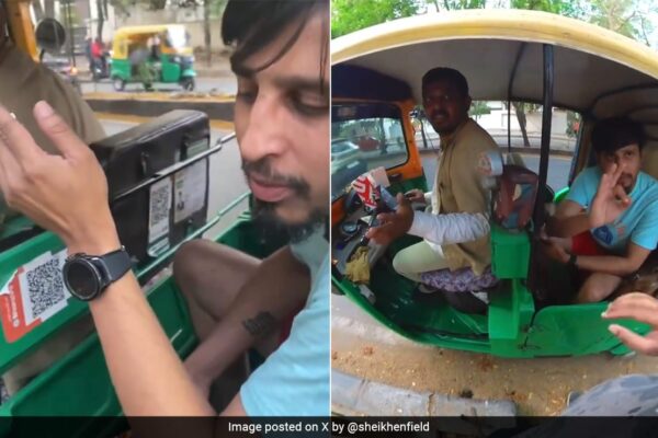 Bengaluru Biker Confronts Passenger Smoking Inside Auto, Police Responds