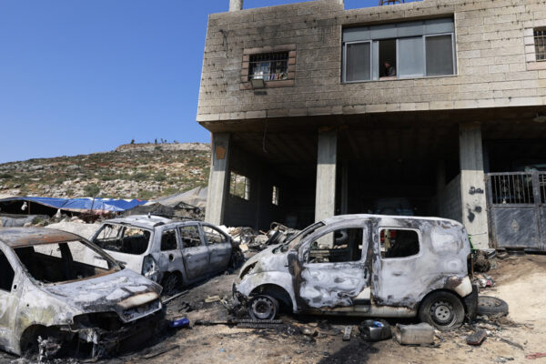 Israeli settlers continue raids into West Bank, setting homes, cars ablaze