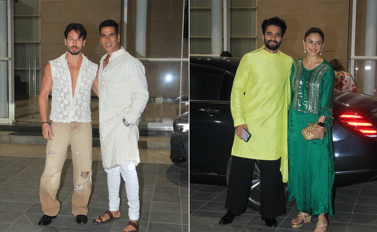 Akshay, Tiger And Team Bade Miyan Chote Miyan At Director Ali's Iftaar Party