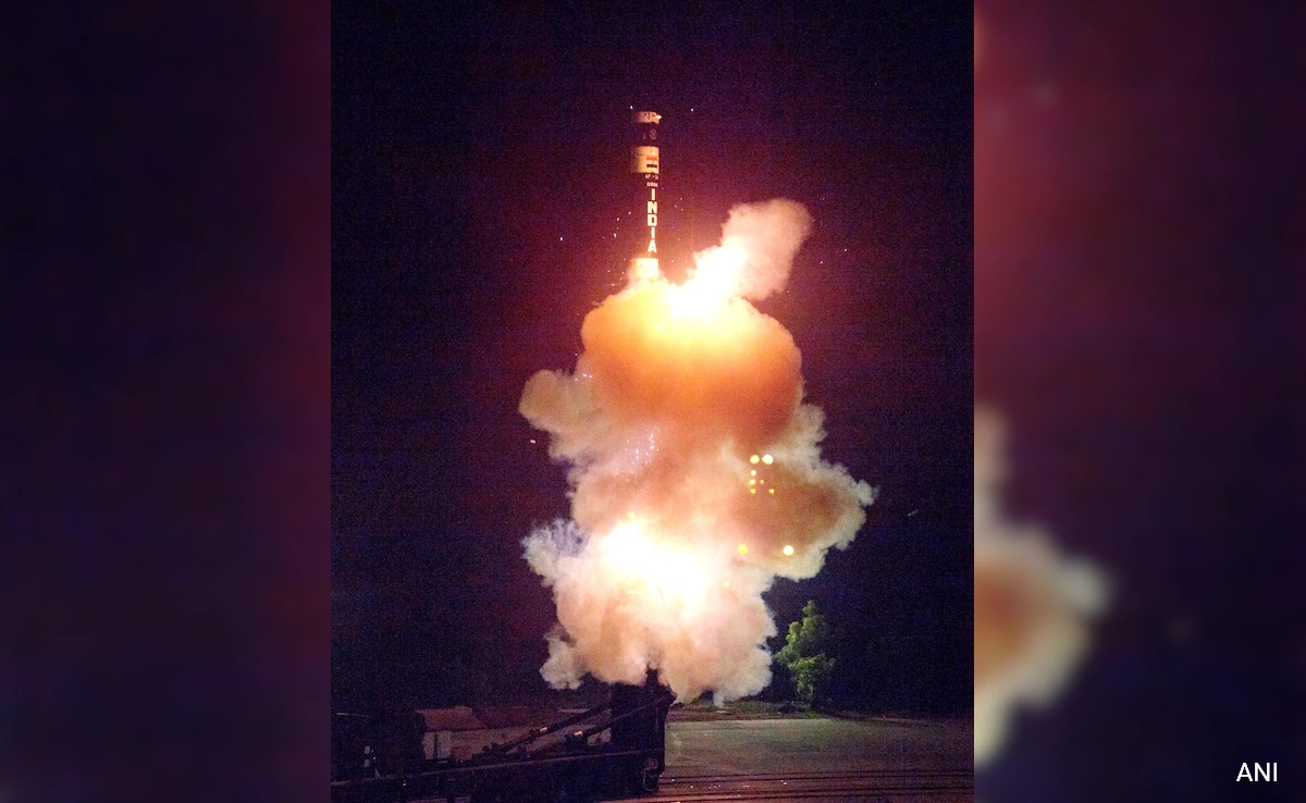 Agni-Prime, New Generation Ballistic Missile, Flight-Tested Successfully