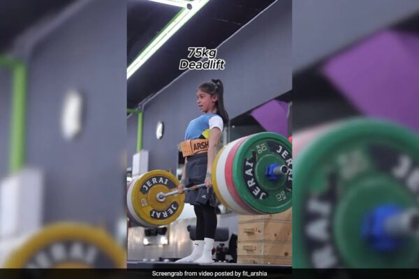 Watch: 9-Year-Old Haryana Girl Stuns Internet With Her 75 Kg Deadlift