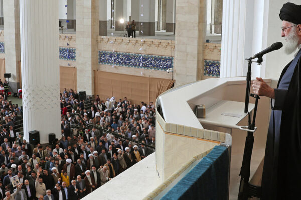 Leader of Iran’s Islamic Revolution leads Eid al-Fitr prayers in Tehran