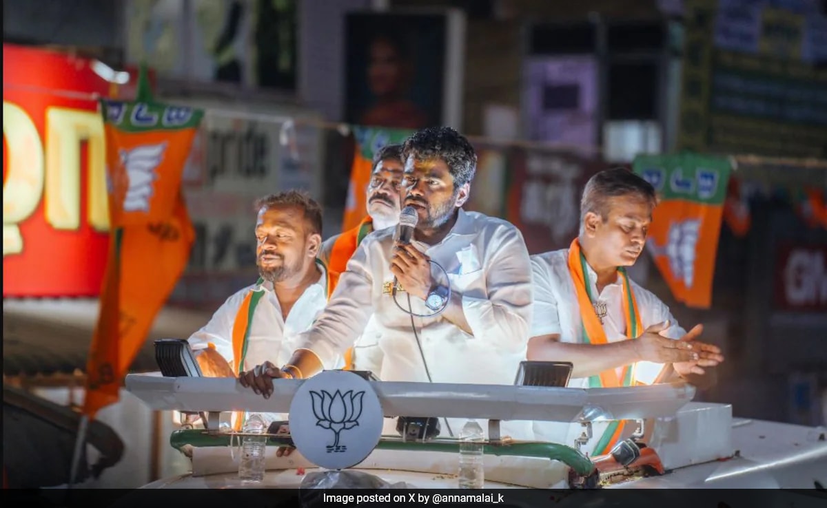 Case Against Tamil Nadu BJP Chief For Campaigning After Permitted Hours