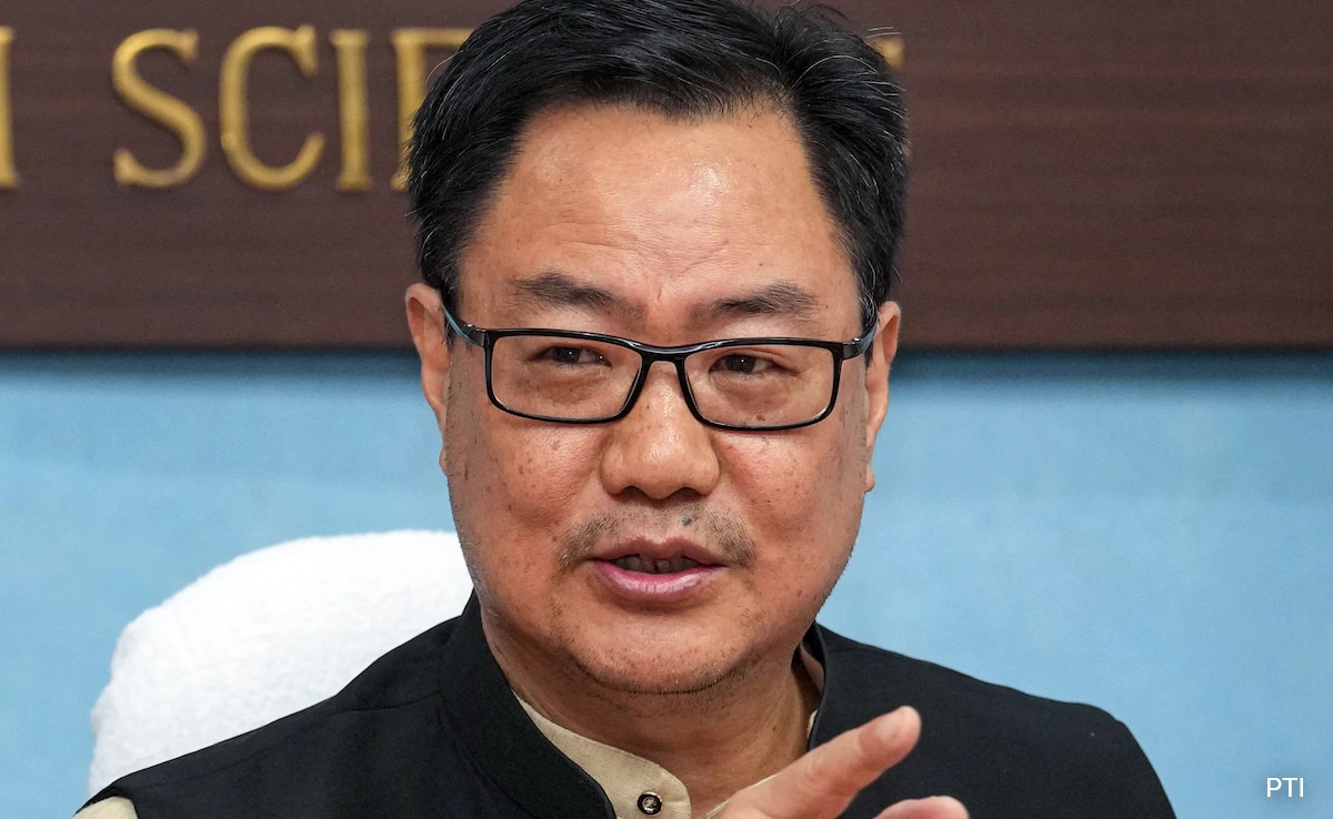 "Not India Of 1962": Kiren Rijiju Counters China's Arunachal Claims