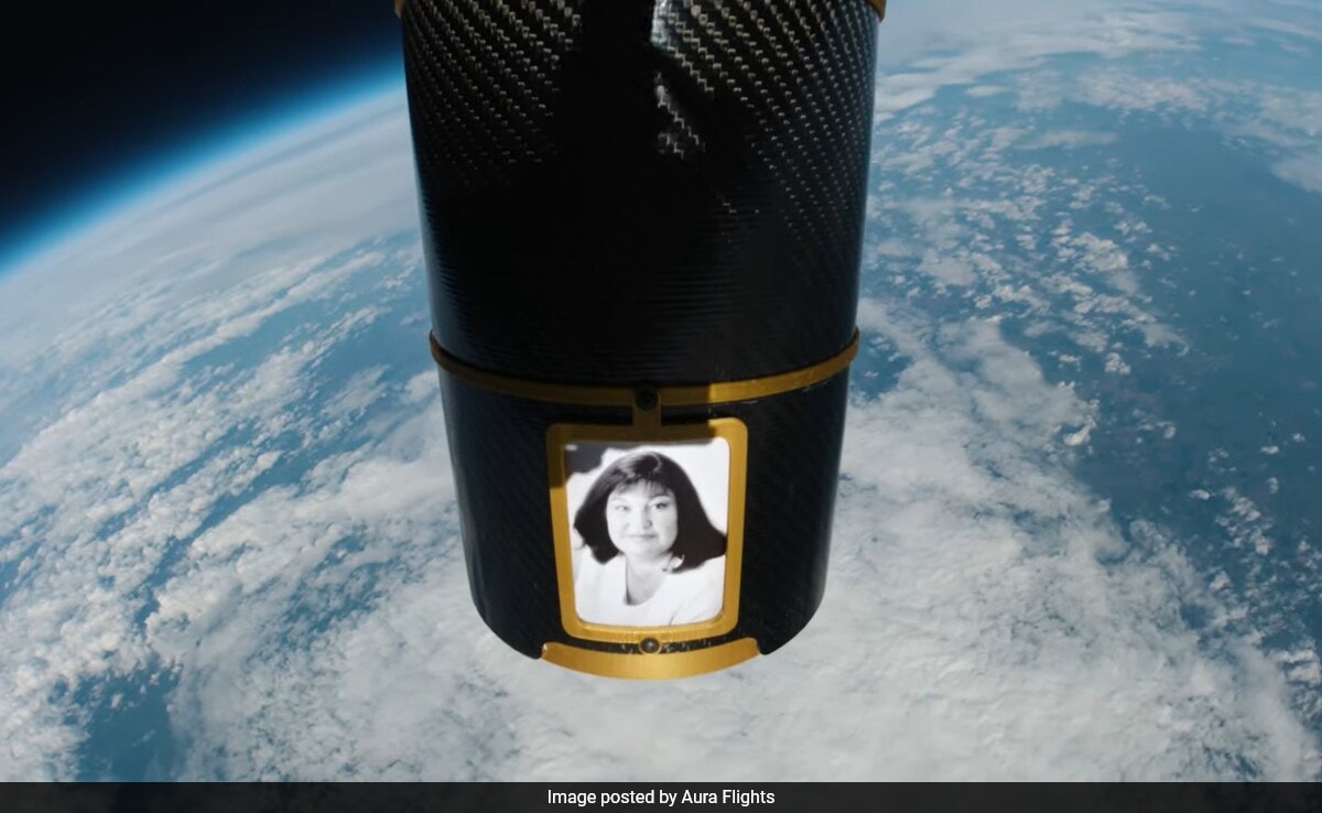 In An Emotional Tribute, US Woman's Ashes Flown And Scattered In Space