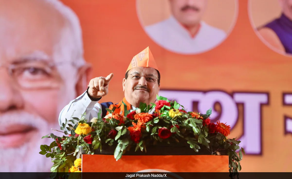 "We Don't Doubt Our Victory": BJP Chief JP Nadda In Madhya Pradesh