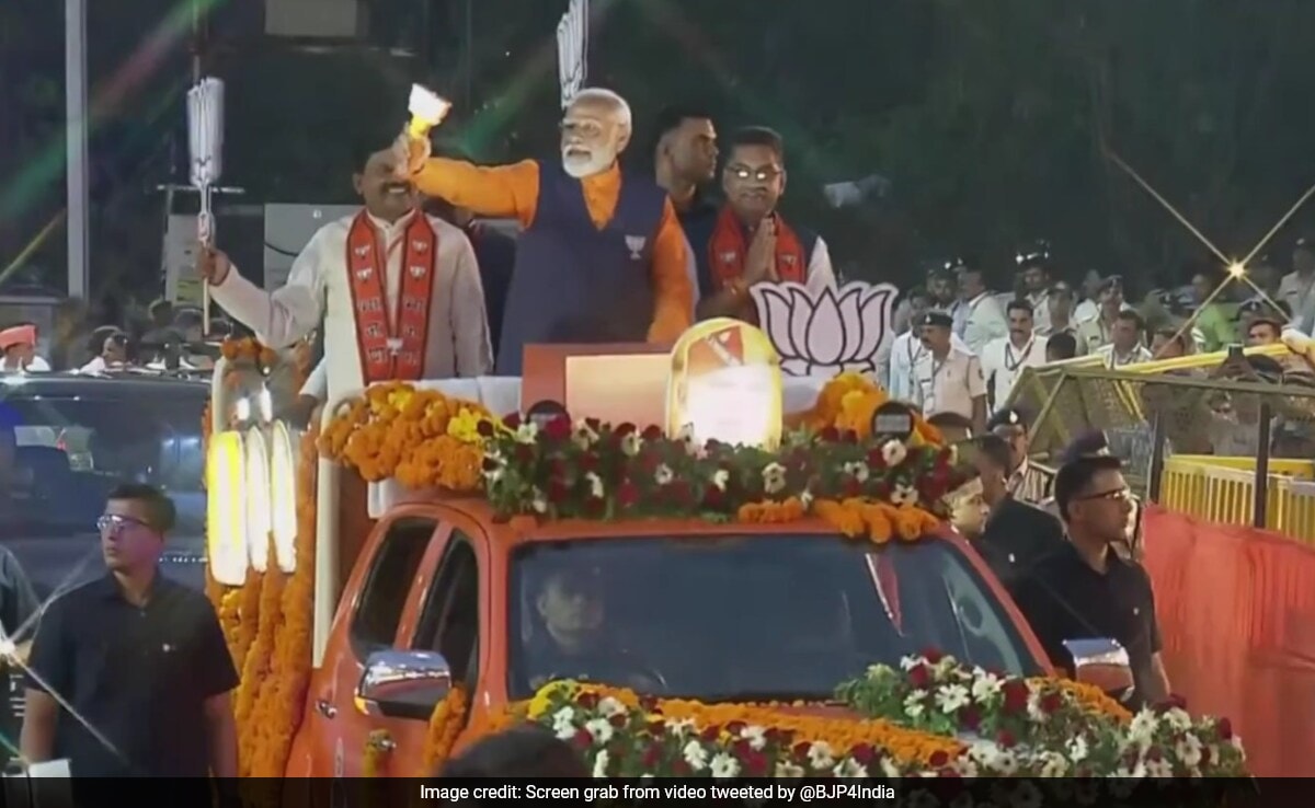 PM Launches BJP's Poll Campaign In Madhya Pradesh With Roadshow In Jabalpur