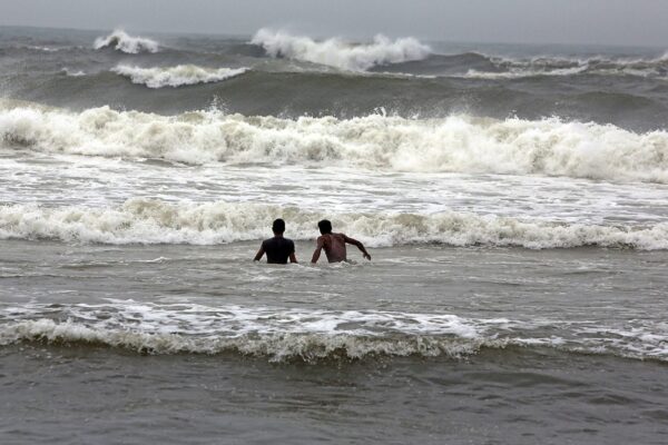 "Monstrous" Waves Flood Thiruvananthapuram's Coastal Villages