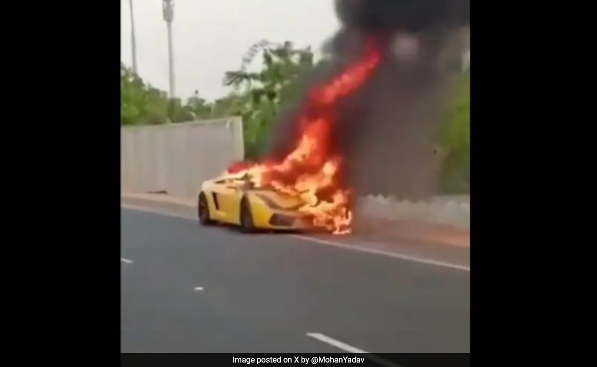 Lamborghini Set On Fire On Hyderabad Road Over Dispute: Police