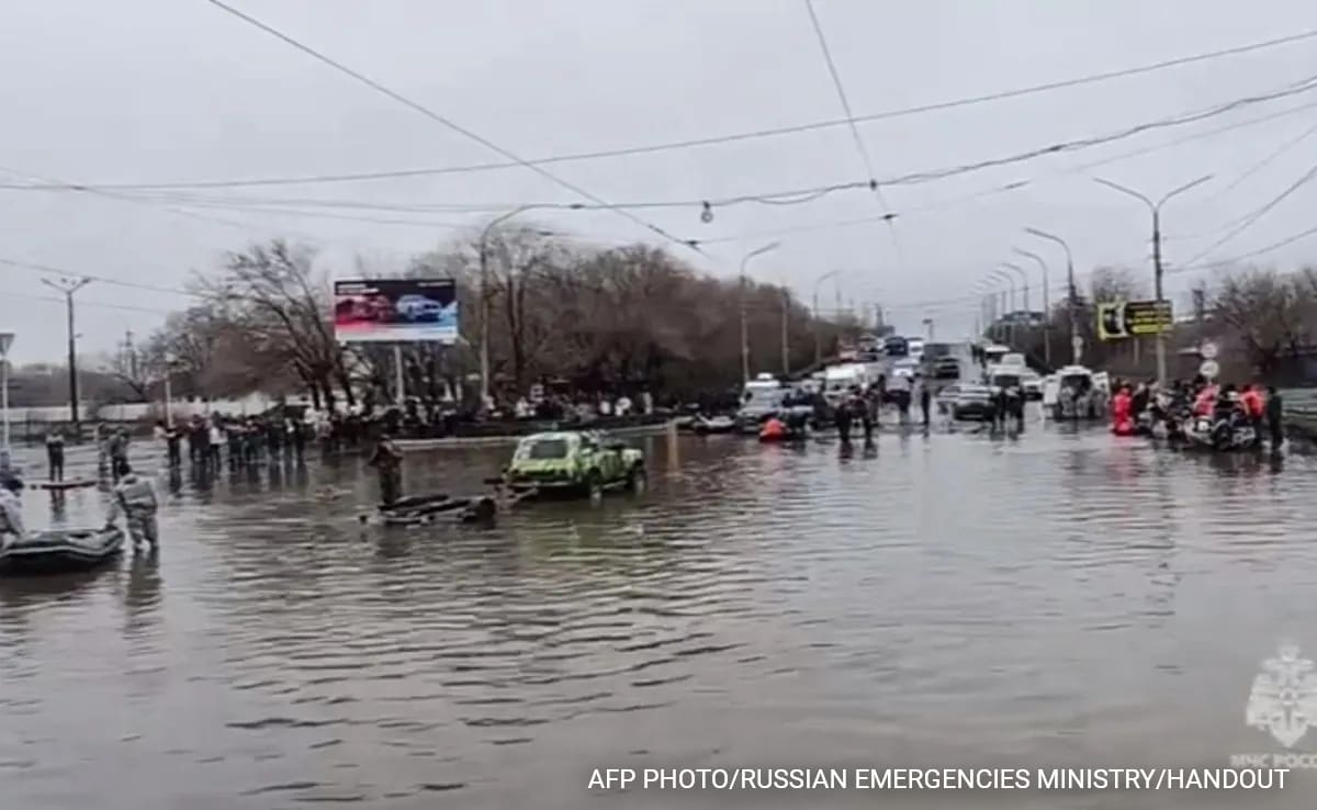 Water Level In Russia's Orsk "Critical", More Floods Likely After Dam Burst