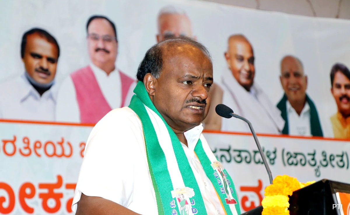 "Being Part Of NDA Depends On How JDS Leaders Are Treated": HD Kumaraswamy