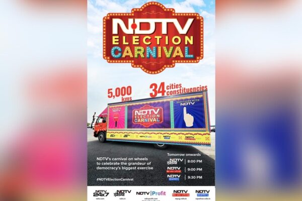 NDTV Election Carnival To Bring Poll Coverage From 34 Cities Across 4,000 Km