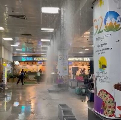 Ceiling Collapses At Guwahati Airport After Heavy Rain, Flights Diverted