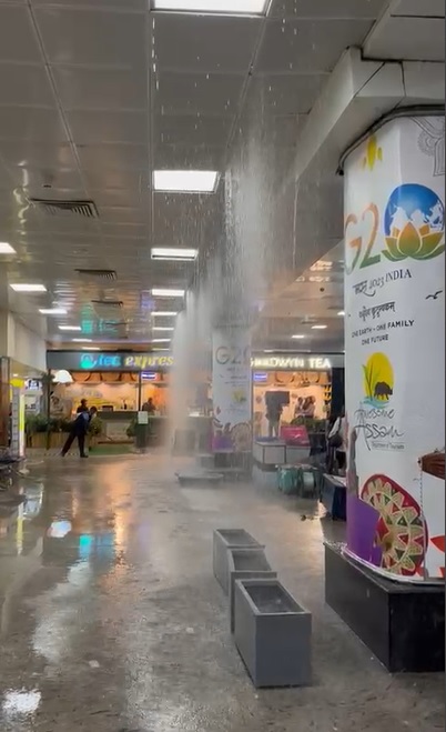 Ceiling Collapses At Guwahati Airport After Heavy Rain, Flights Diverted