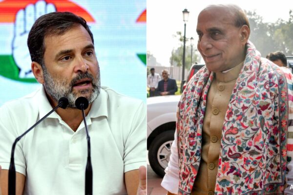 "Best Finisher In Indian Politics": Rajnath Singh's Jibe At Rahul Gandhi