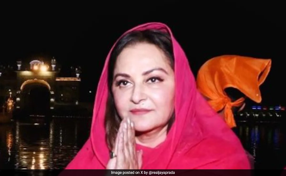 "Have A Desire To Participate In Elections From Andhra Pradesh": Jaya Prada