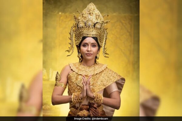 Diplomat Devyani Khobragade Dresses Up As 'Apsara' On Cambodia's New Year