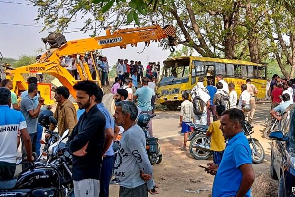 4-Member Panel To Probe Haryana Schoolbus Crash, Police Files Case