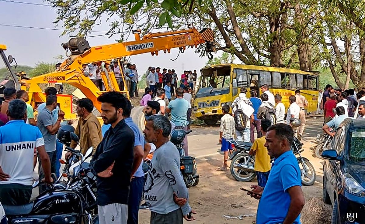 4-Member Panel To Probe Haryana Schoolbus Crash, Police Files Case