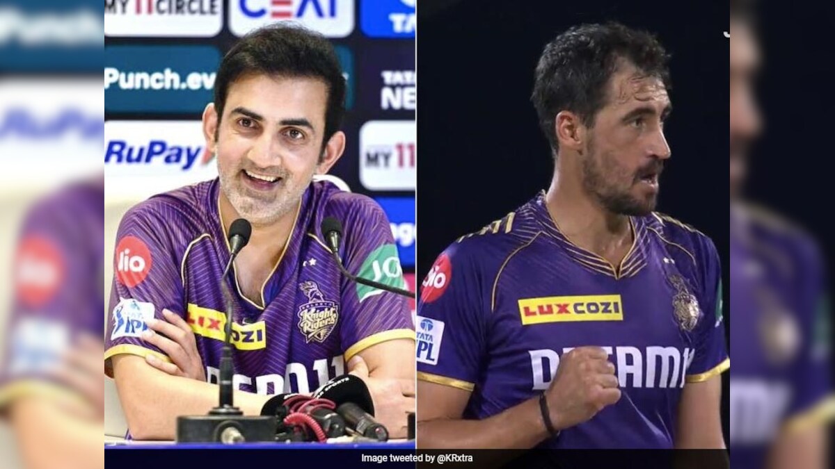 On Rs 24.75 Crore Starc's Poor Show In IPL, Gambhir's Honest Response