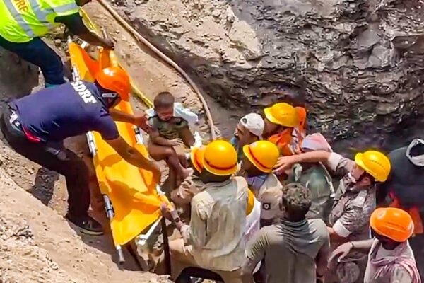 Video: How Rescue Teams Reached Child Who Fell In 16-Feet Deep Borewell