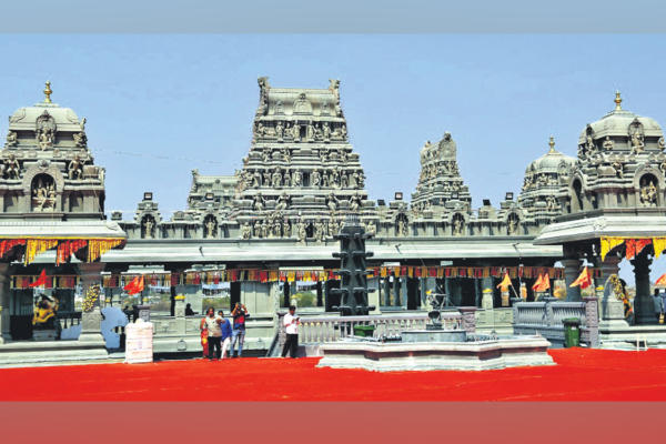 Swarnagiri temple, an architectural marvel