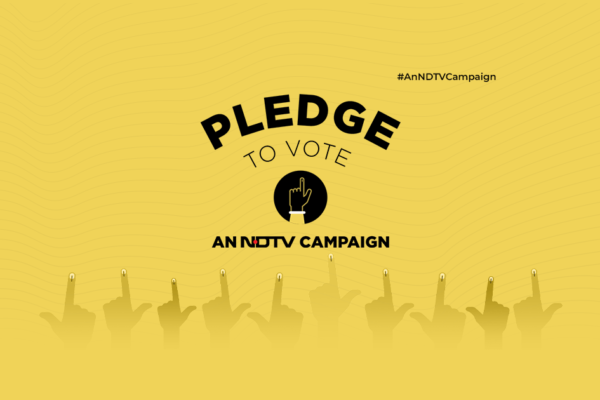 NDTV Campaign: I Pledge To Vote – Click Here