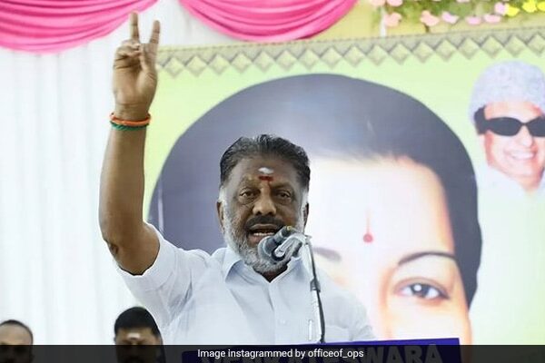 O Panneerselvam Gets 'Jackfruit' As Symbol To Contest Lok Sabha Polls