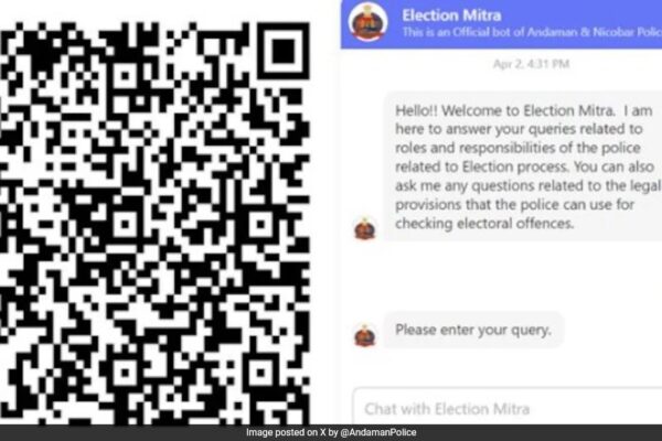 'Election Mitra': Andaman Cops Develop Chatbot For Effective Policing During Polls