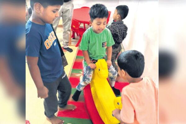 Four Aveksha day care centres launched in city