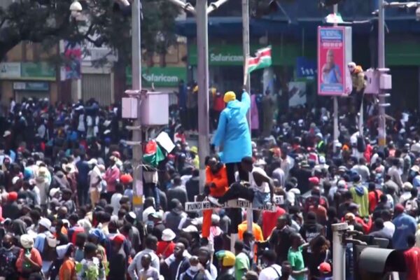 Several dead and injured as Kenya protesters attack parliament