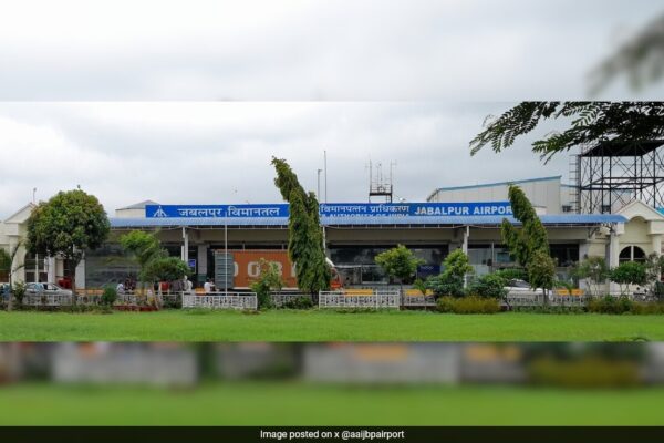 Part Of Fabric Canopy Collapses At Jabalpur Airport, Crushes Parked Car