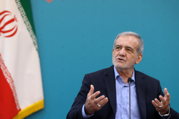 Pezeshkian: Iran’s policy is peace but to change tack under pressure