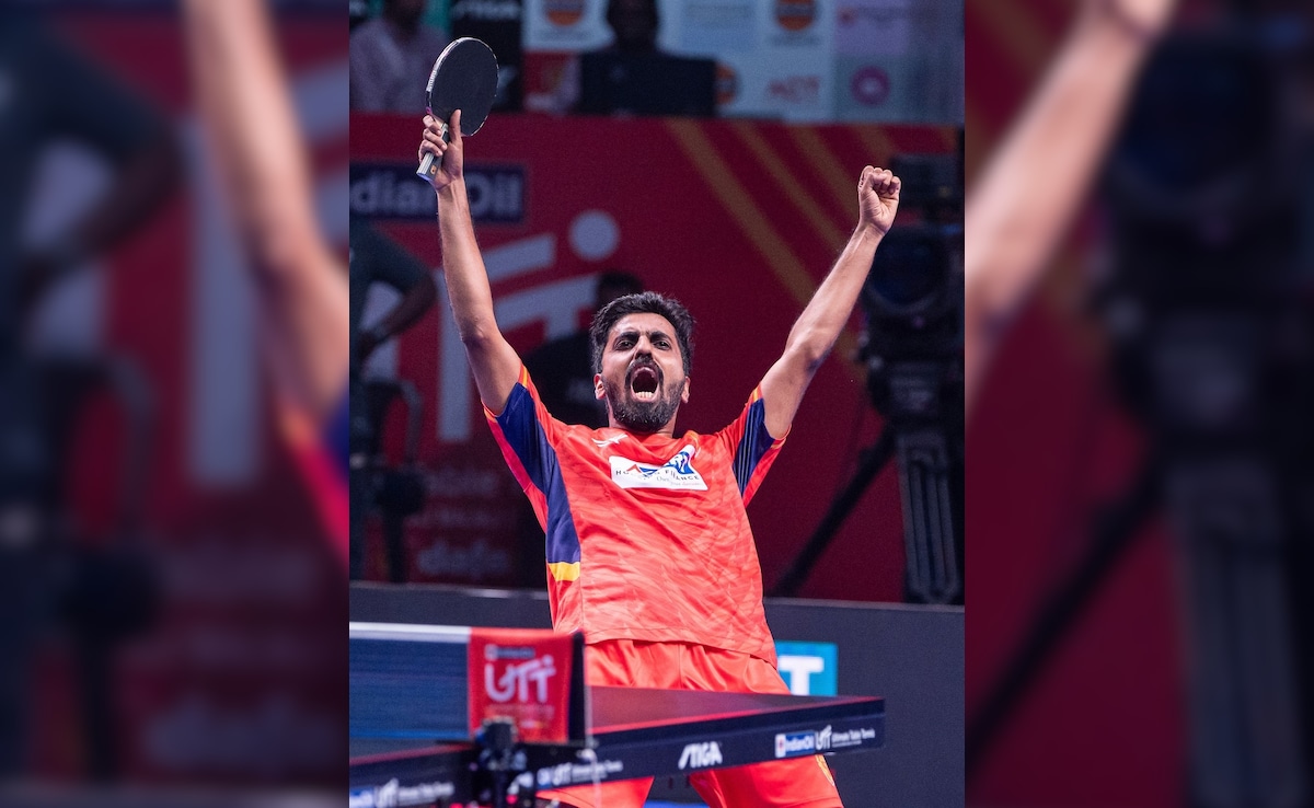 UTT 2024: Sathiyan Shines In Dabang Delhi's 9-6 Win Over Goa Challengers