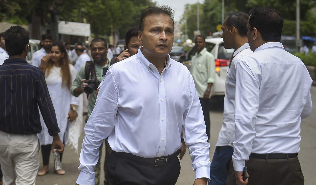 Anil Ambani-led group stocks plummet after Sebi ban-Telangana Today