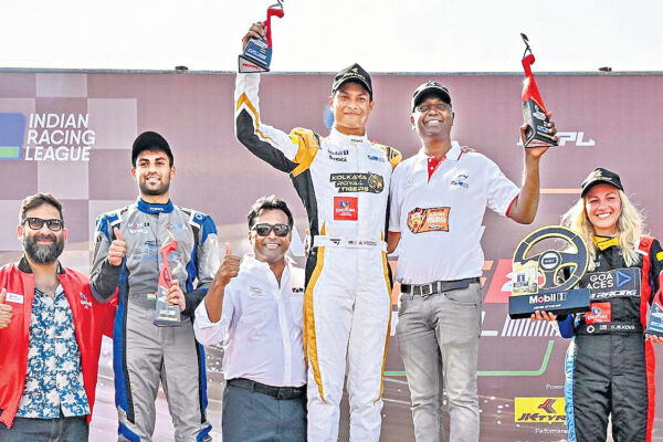 Hyderabad Blackbird’s Akhil finishes second in Indian Racing League