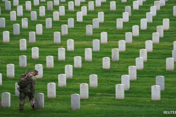 US Army Blasts Donald Trump's Staff Over "Push" During Cemetery Visit