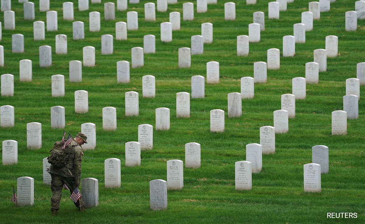 US Army Blasts Donald Trump's Staff Over "Push" During Cemetery Visit