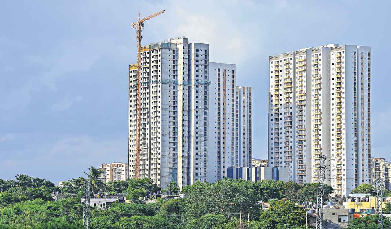 Hyderabad sees significant surge in residential property price over 5 years; Kokapet tops list with 89 pc increase-Telangana Today