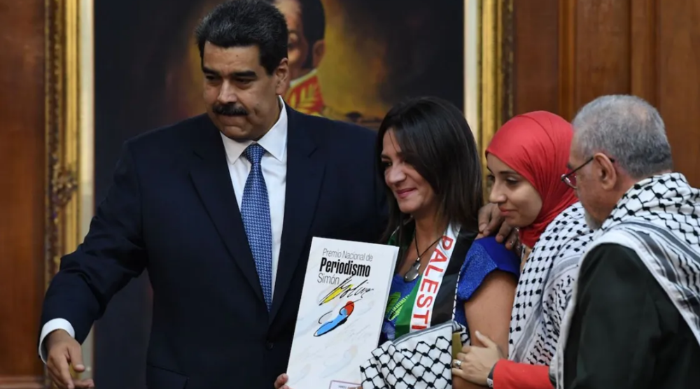 Maduro says Palestine ‘most just cause’, Israel behind Aleppo attack