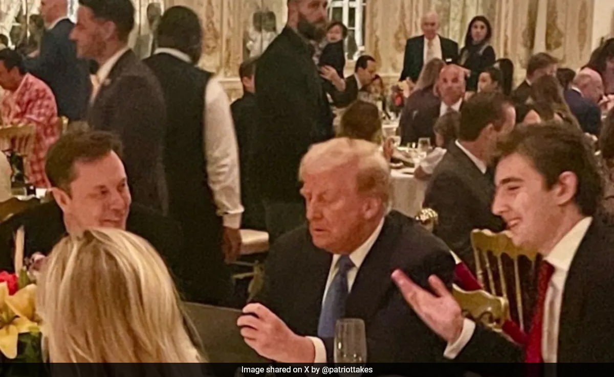 Musk Reveals What He Discussed With Barron Trump At Thanksgiving Dinner