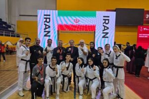 Iran grabs 8 medals in World Para Taekwondo Championship