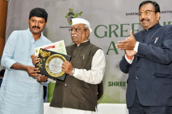 Former BRS Rajya Sabha MP J Santosh Kumar wins special Green Idol award