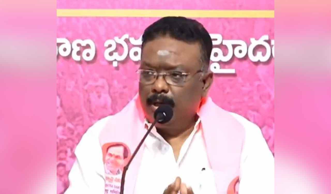 Revanth Reddy making changes in Telangana Thalli to erase Telangana movement, says Dasoju Sravan