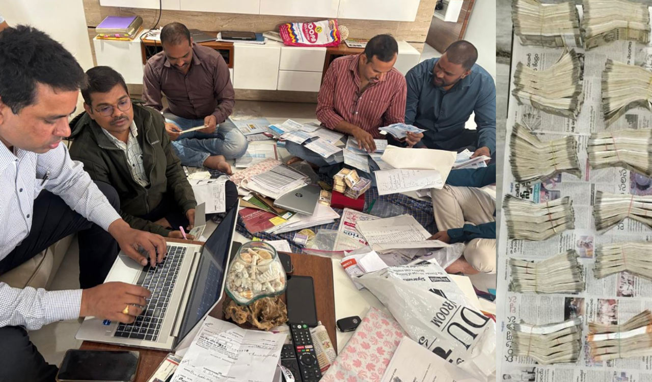 Assets worth Rs 7.69 cr seized in ACB raid on Hanamkonda Additional Collector