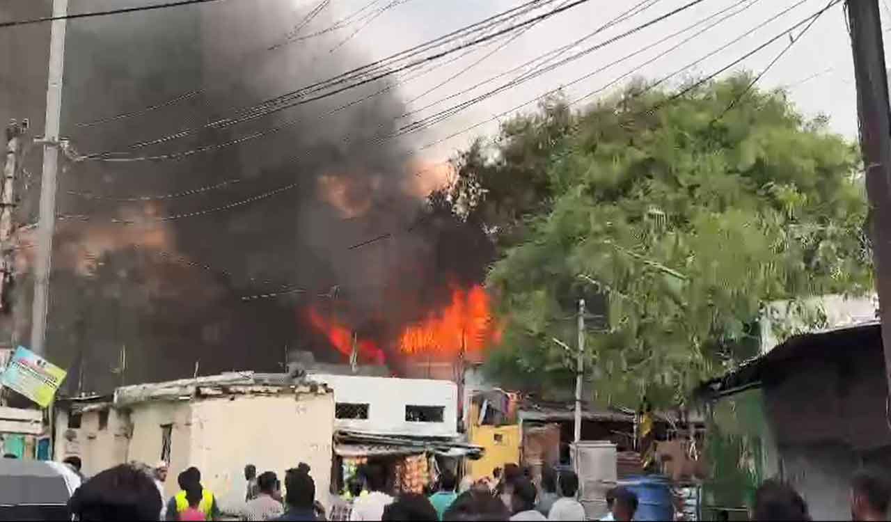 Five trapped as NDRF, fire teams continue operations in Hyderabad