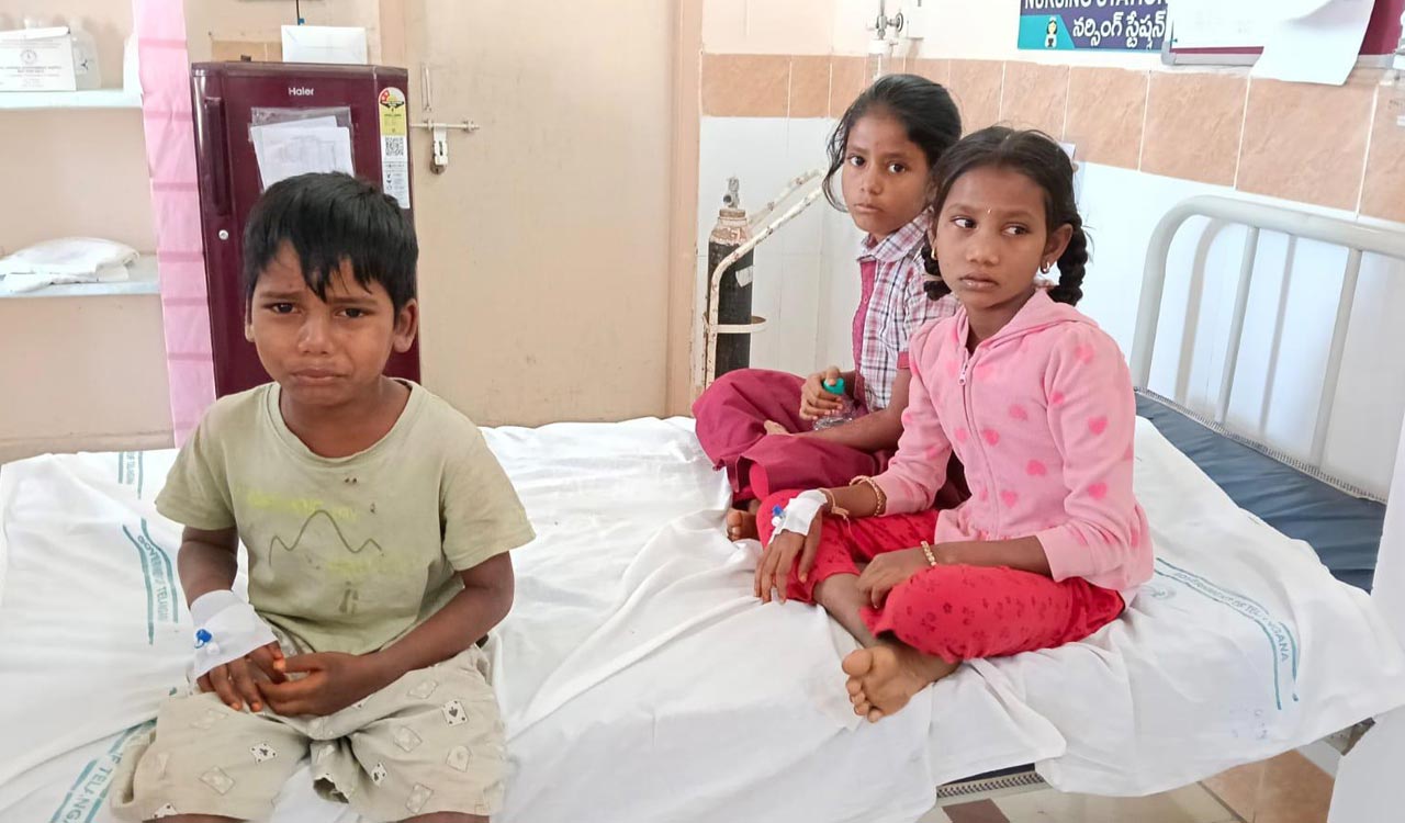 22 students fall ill in Narayankhed after leftover food served as mid-day meal