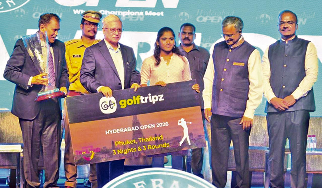 Amulya wins Hyderabad Open golf championship